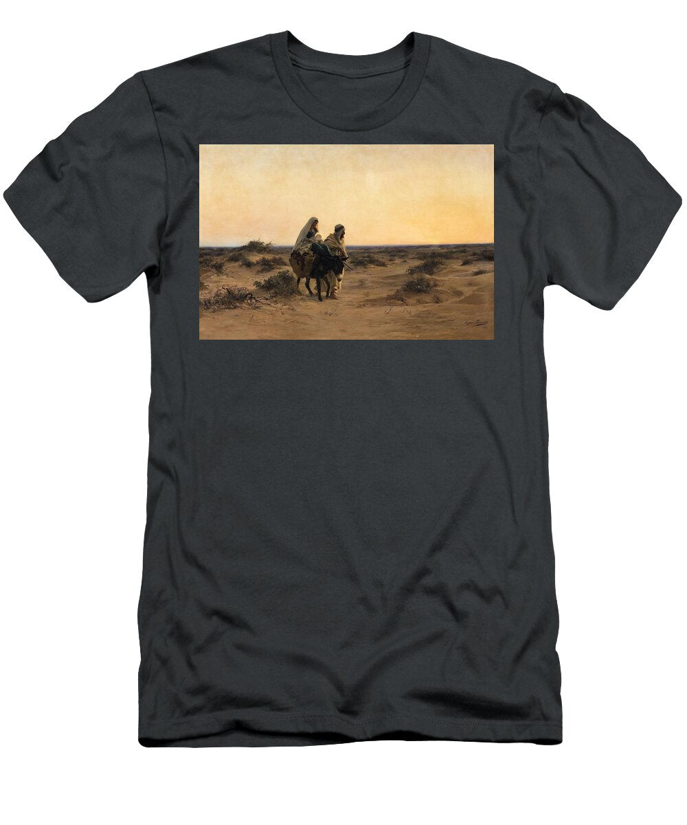 The Flight Into Egypt Eugene Girardet T-Shirt