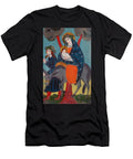 The Flight Into Egypt Glass Painting Austrian School T-Shirt
