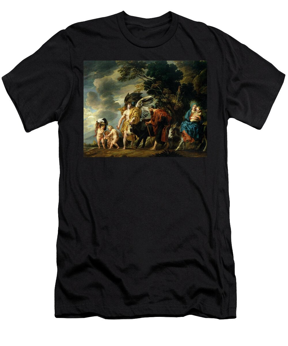 The Flight Into Egypt Jacob Jordaens T-Shirt
