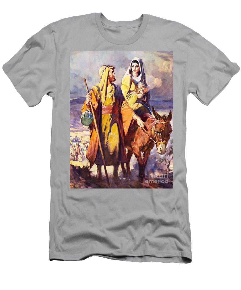 The Flight Into Egypt James Edwin Mcconnell T-Shirt