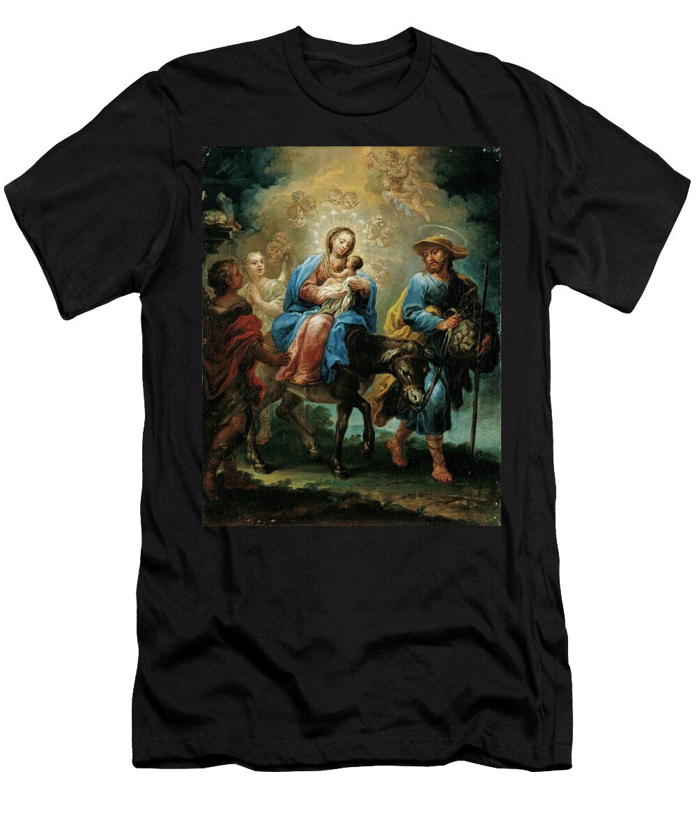 The Flight Into Egypt Jeronimo Ezquerra T-Shirt