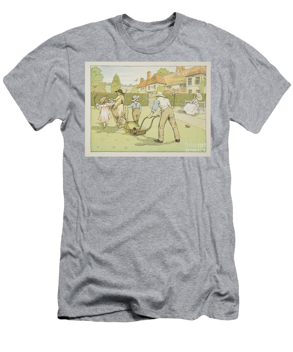 The Gardener From Four and Twenty Toilers Pub 1900 Colour Litho Francis Donkin Bedford T-Shirt