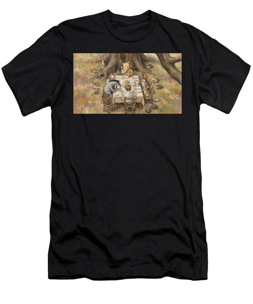 The Grand Tea Party Winnie the Pooh and Friends Woodland Gathering Julia the Pooh T-Shirt