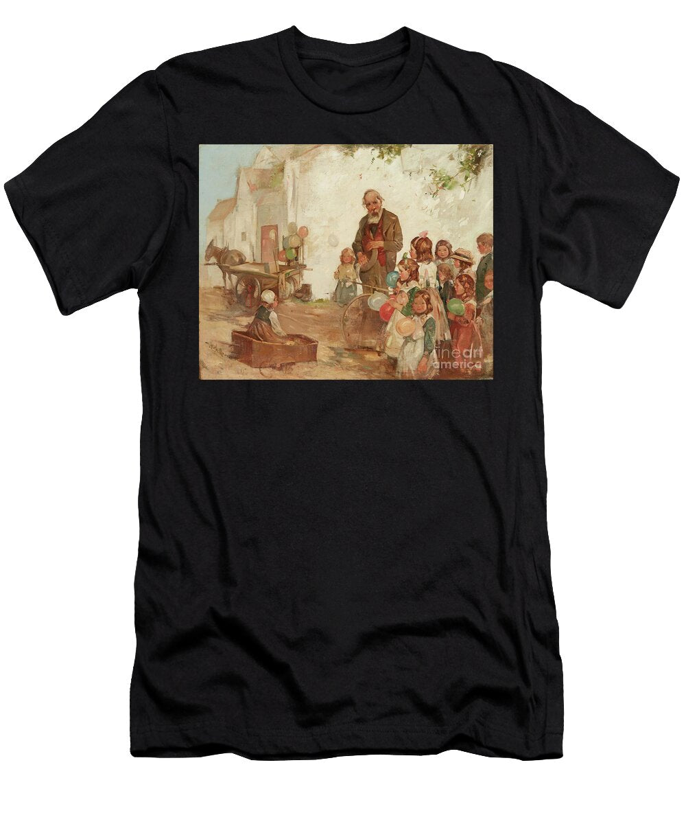 The Gundy Man Oil on Canvas Hugh Munro T-Shirt