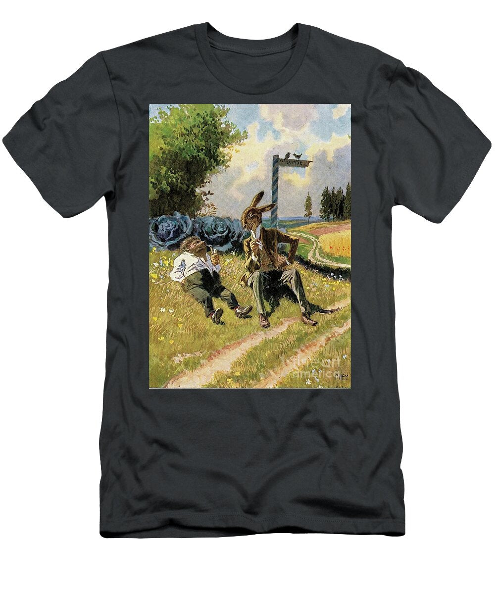 The Hare and the Hedgehog Paul Hey T-Shirt