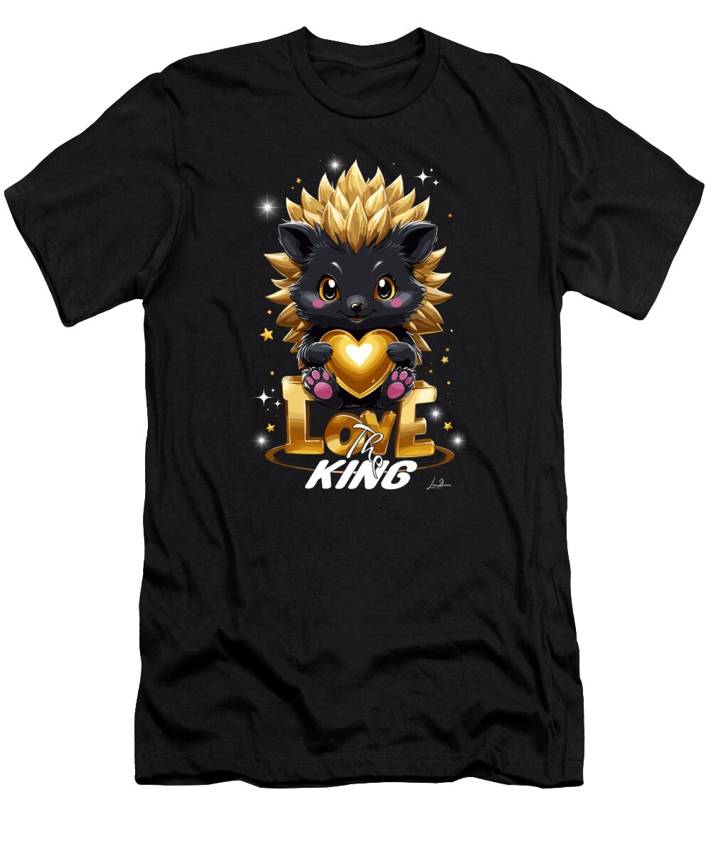 The Hedgehog King of Love Lm2kone T-Shirt