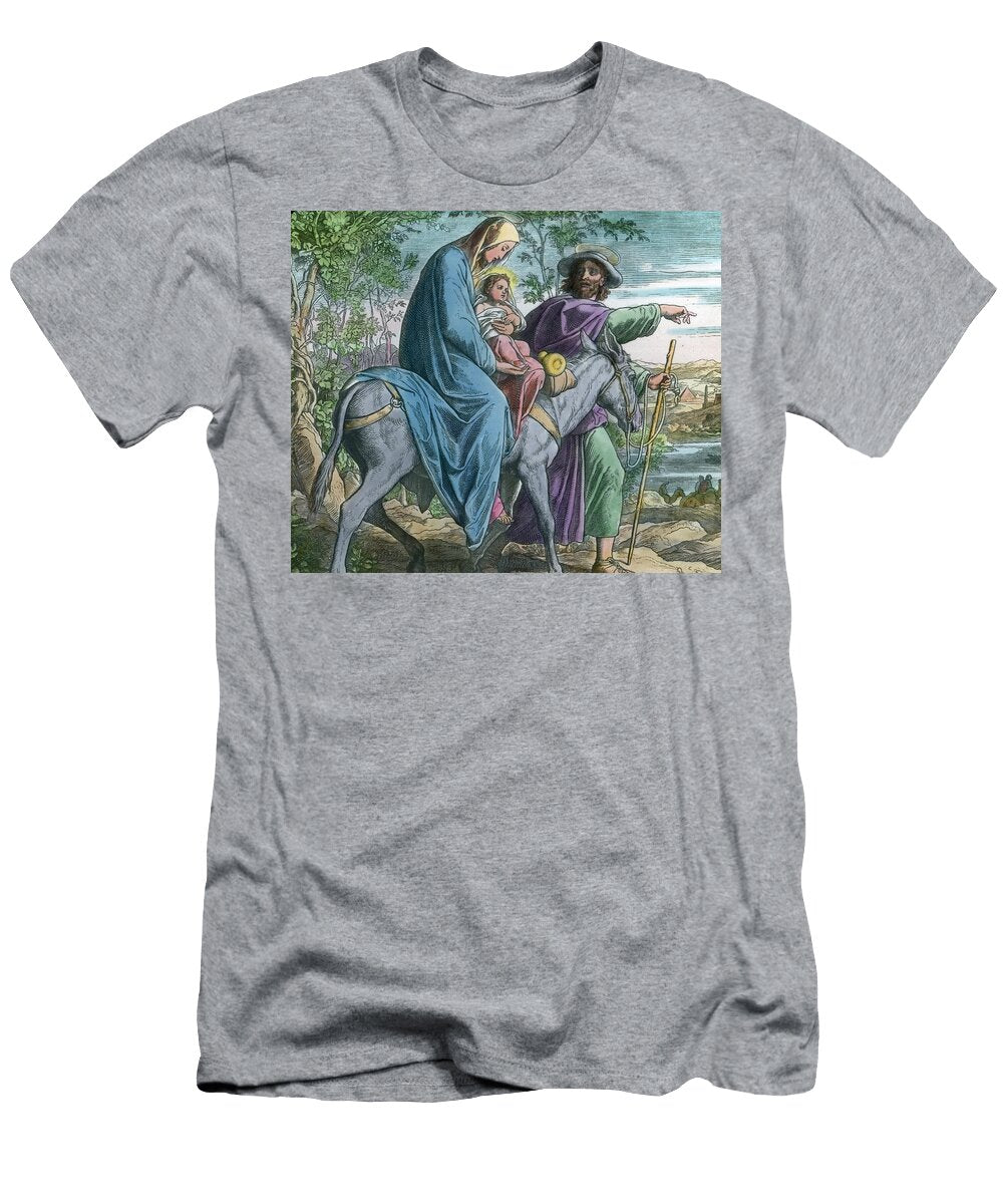 The Holy Family and the Flight Into Egypt German School T-Shirt