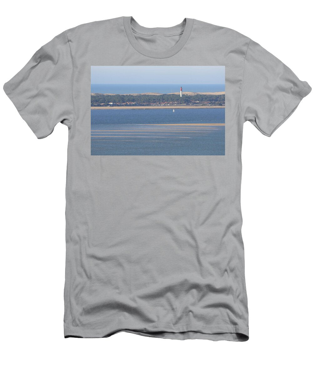 The Lighthouse of Cap Ferret on the French Bassin Darcachon Eric Brenac T-Shirt