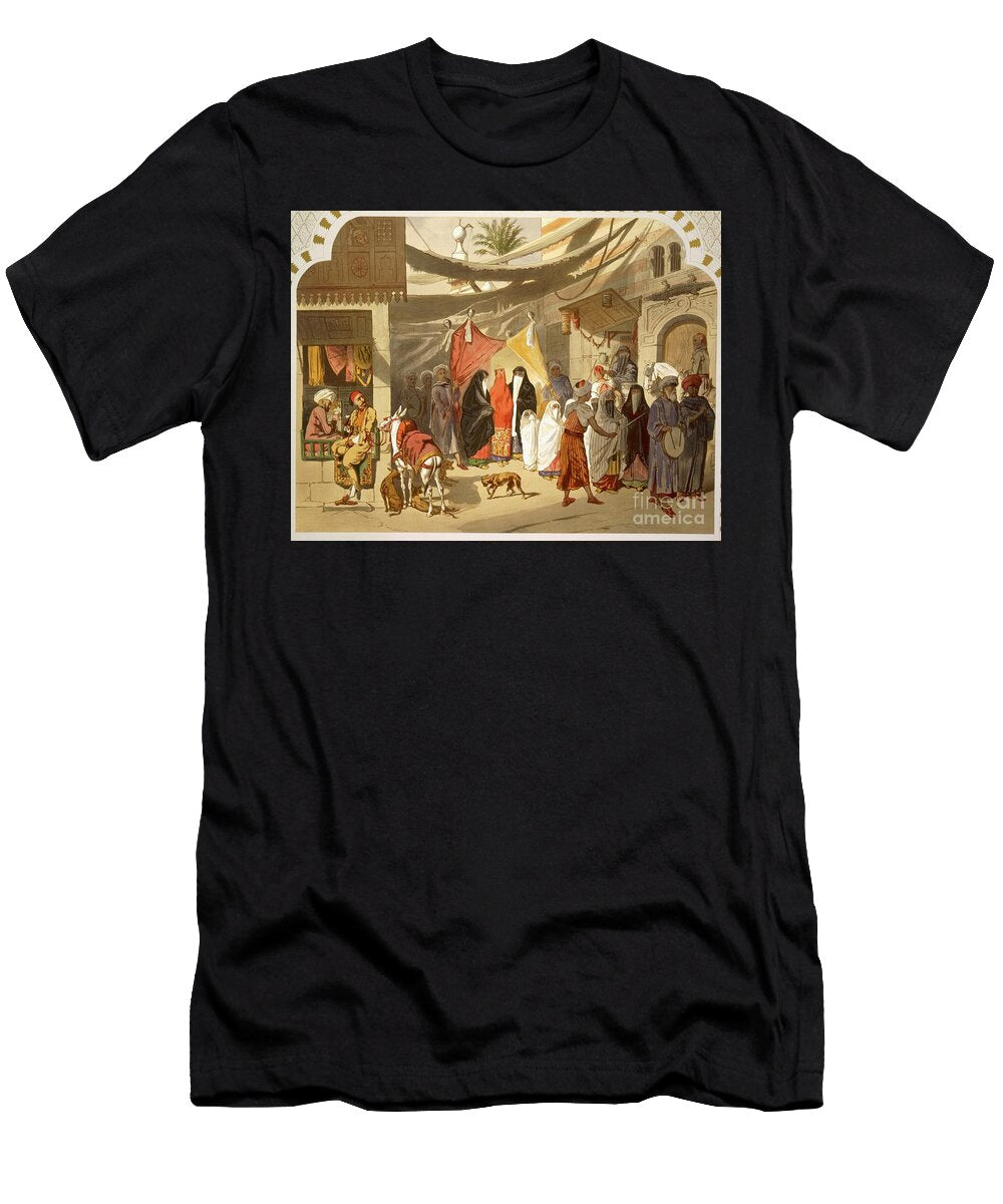 The Marriage of an Arab in Cairo 1860 French School T-Shirt