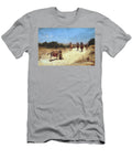 The Meeting of Sancho Panza and His Donkey Rucio Illustration of Don Quixote C1878 Jose Moreno Carbonero T-Shirt