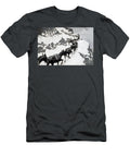 The Mule Pack an Ore Train Going Into the Silver Mines Colorado 1901 Frederic Remington T-Shirt