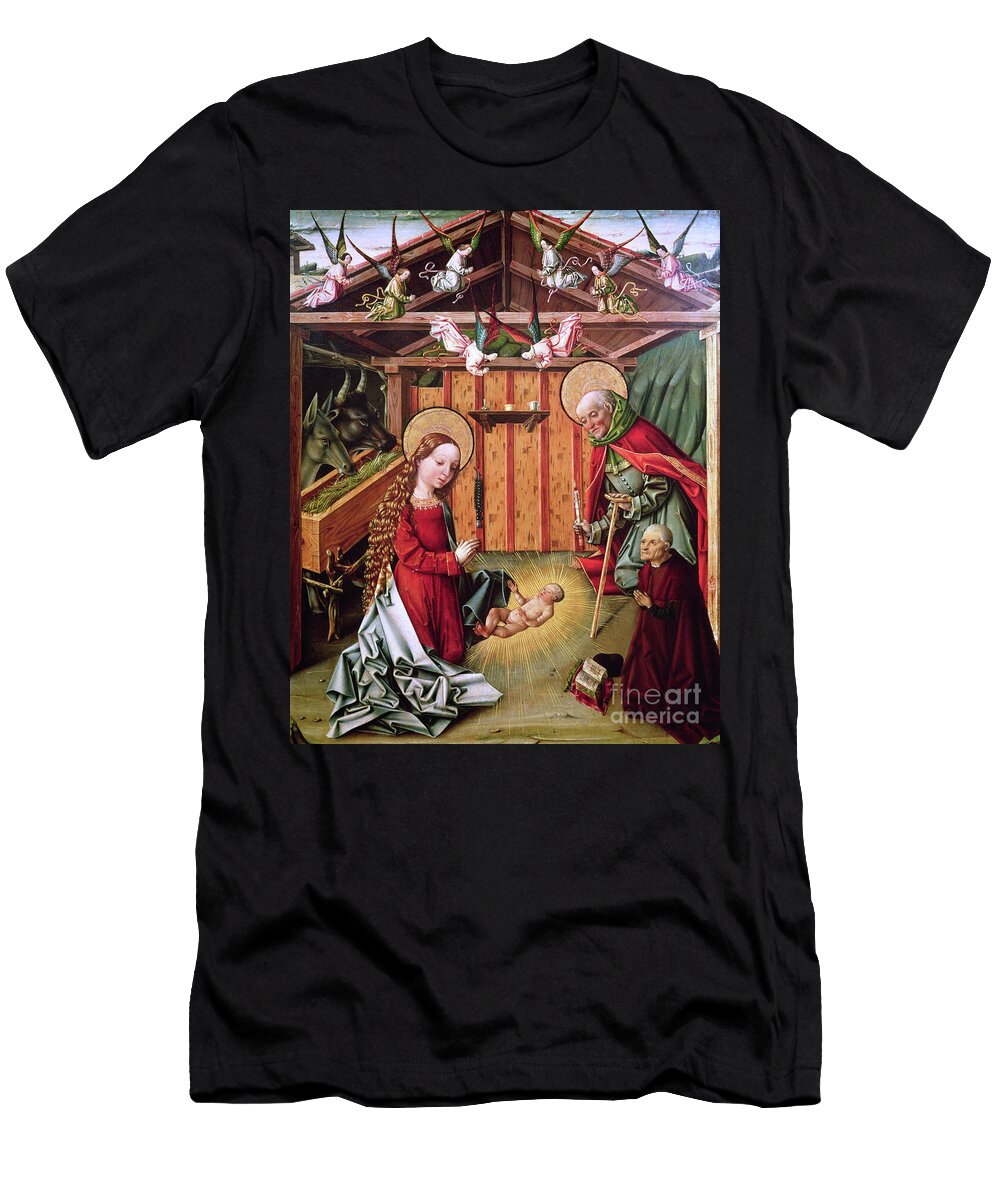 The Nativity of Christ 1474 76 Master of Avila T-Shirt