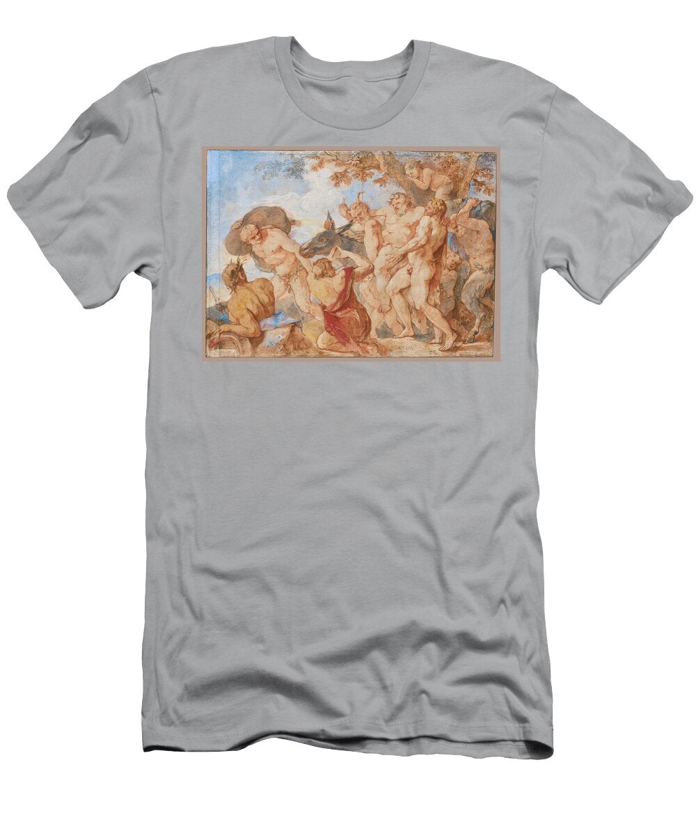 The Procession of Silenus Charles Joseph Natoire T-Shirt