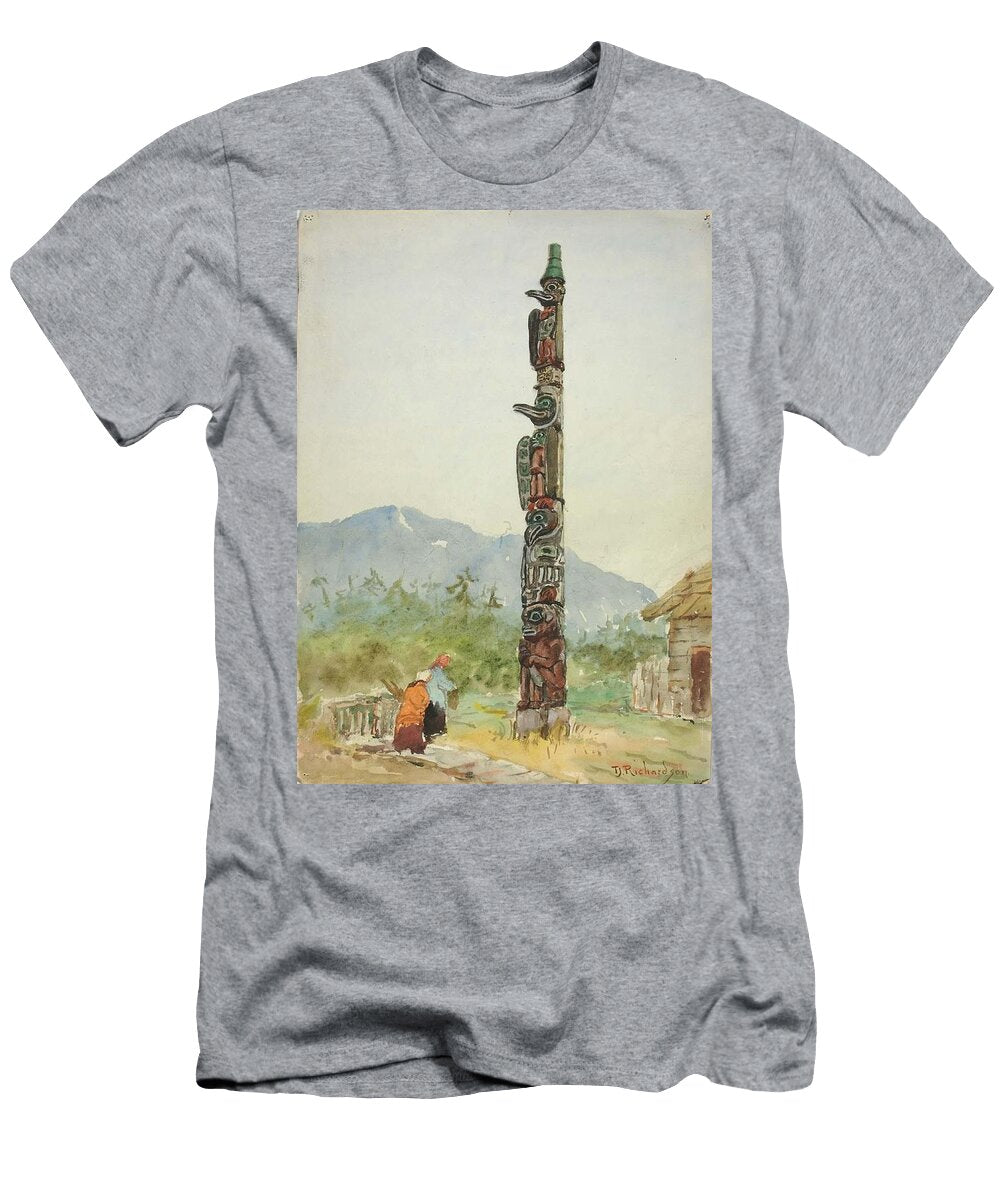 The Raven Totem Pole Theodorejrichardson T-Shirt