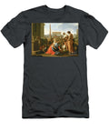 The Rest on the Flight Into Egypt Nicolas Poussin T-Shirt