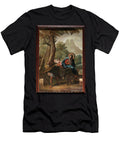 The Rest on the Flight Into Egypt Sala Dellarchivio Oil on Canvas Italian School T-Shirt