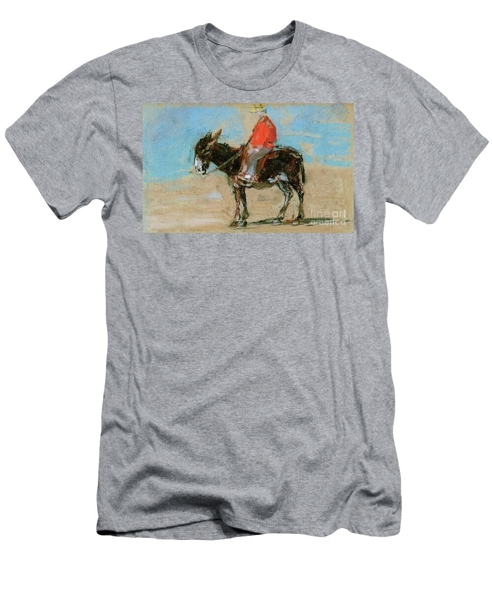 The Ride on the Beach Eugene Louis Boudin T-Shirt