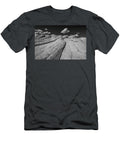 The Rocks of White Pocket Black and White Peter Tellone T-Shirt