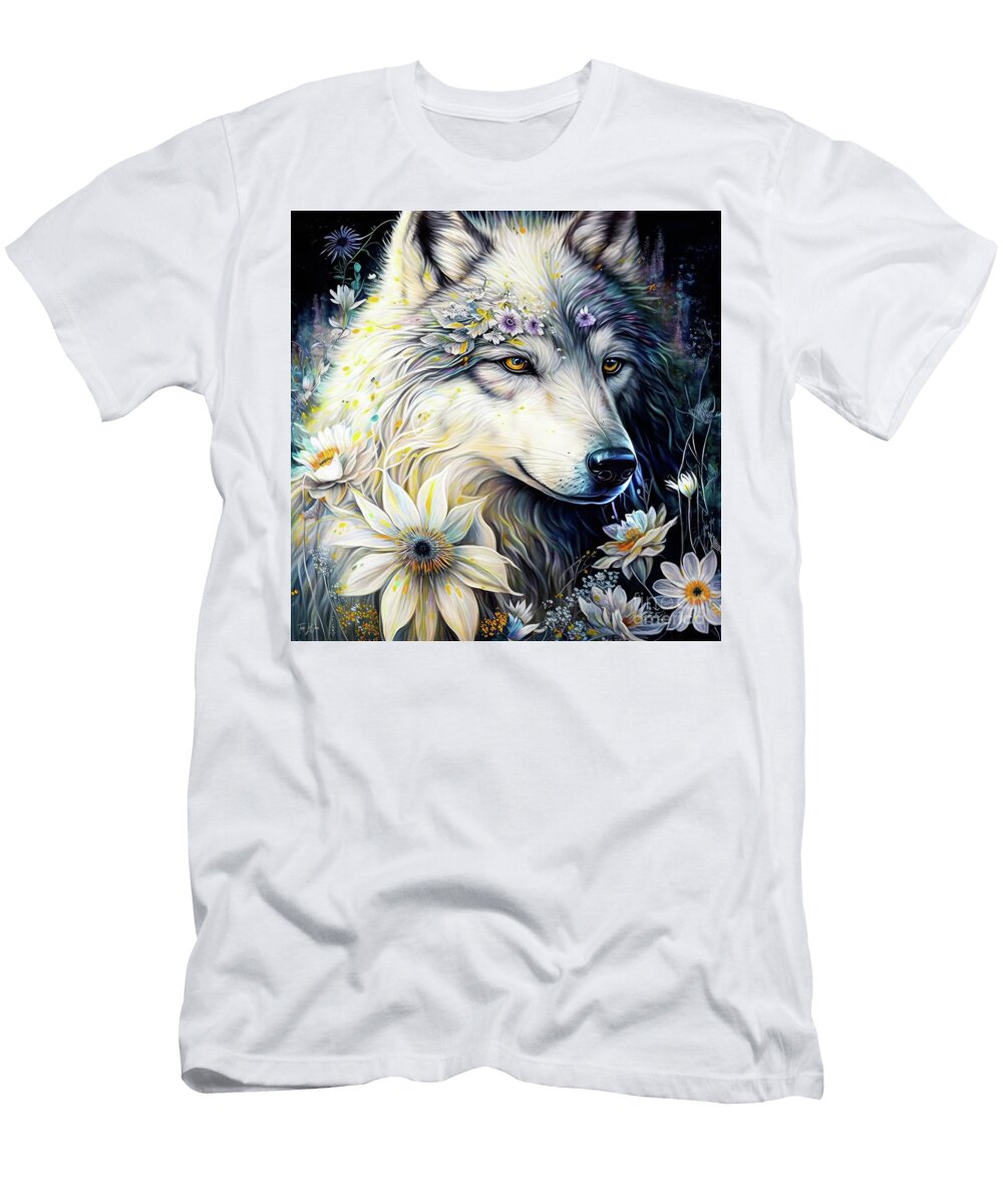 The Spirit Wolf Tina Lecour T-Shirt