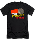 The Struggle Is Real Hedgehog Cute Kids Moon T-Shirt