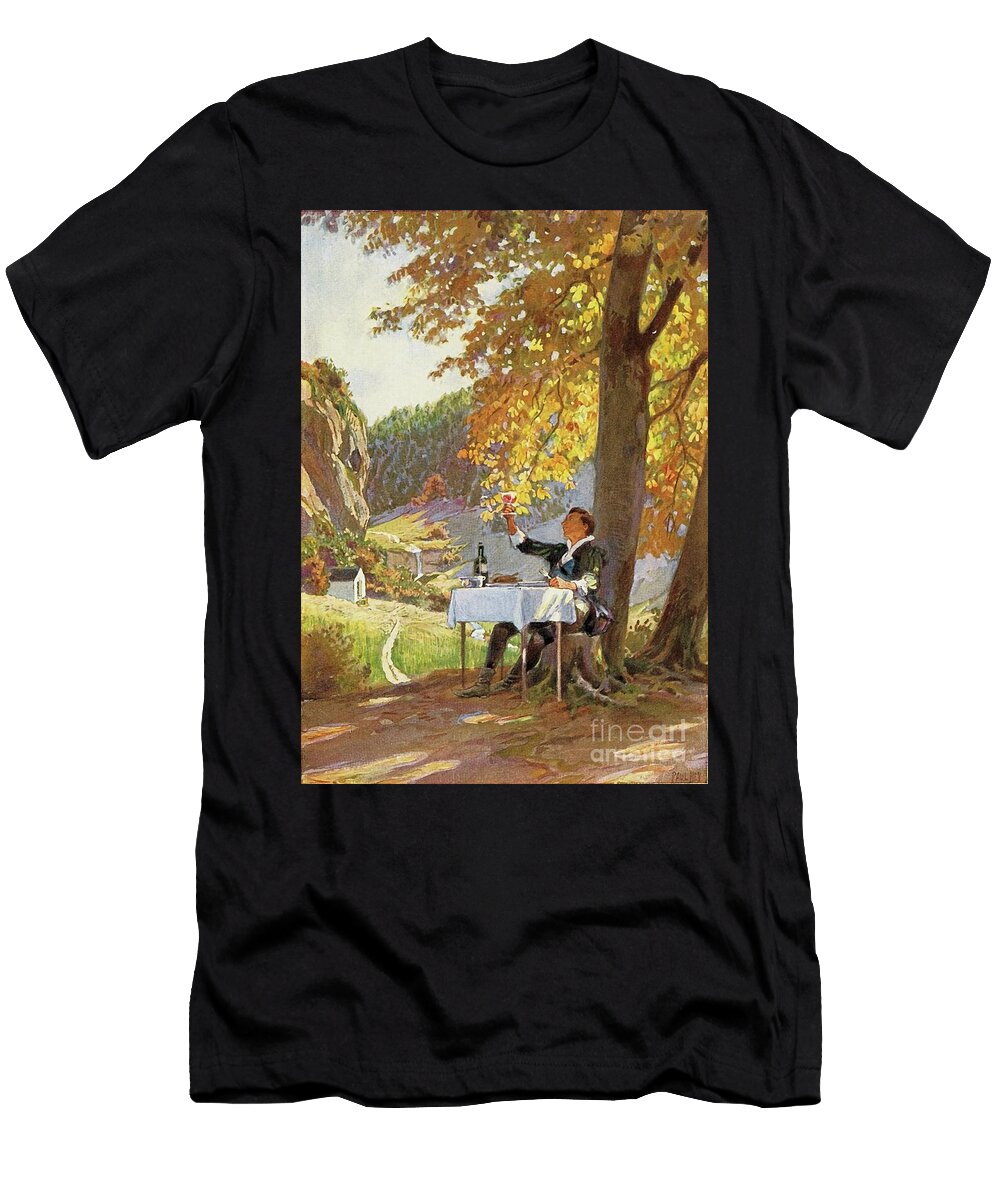 The Table the Donkey and the Stick Paul Hey T-Shirt