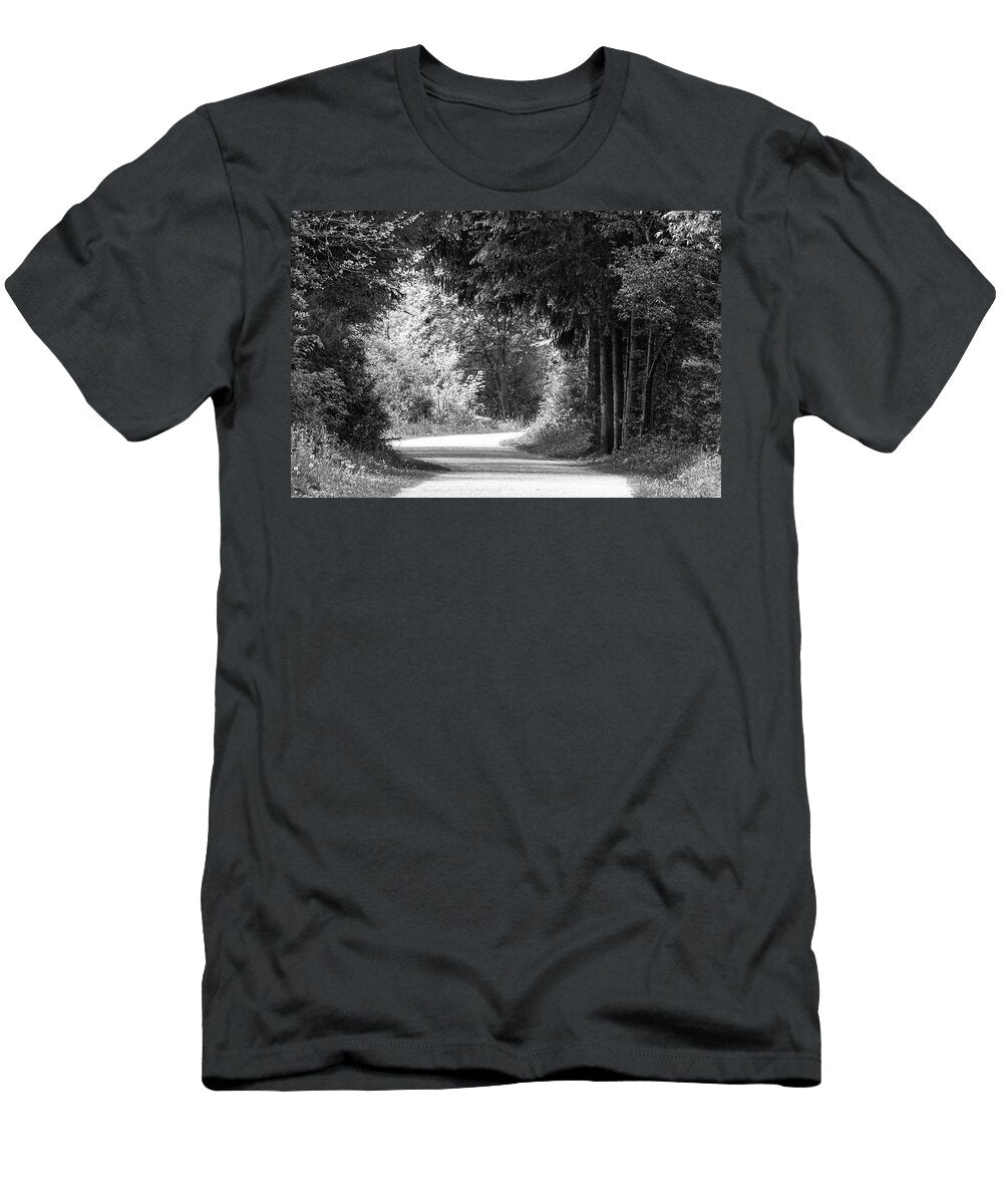 The Towpath Trail to Beaver Marsh Bw Dale Kincaid T-Shirt