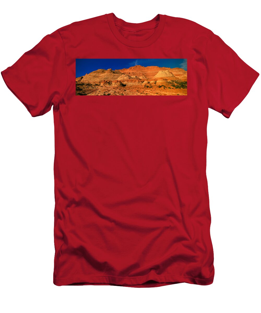 The Wave Coyote Butte Kanab Utah Panoramic Images T-Shirt
