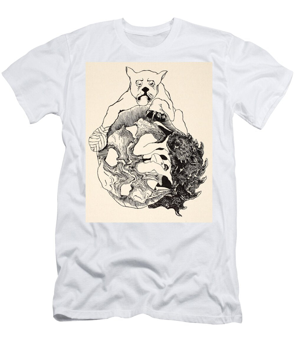 The Whole Story of the Jaguar and the Hedgehog and the Tortoise and the Armadillo All in a Heap Joseph Rudyard Kipling T-Shirt