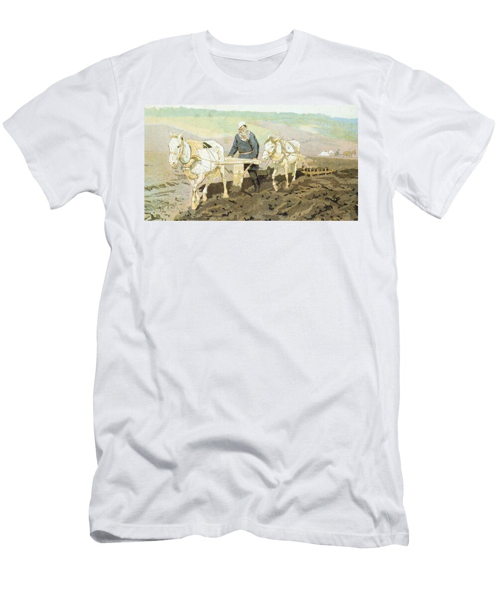The Writer Lev Nikolaevich Tolstoy Ilya Efimovich Repin T-Shirt