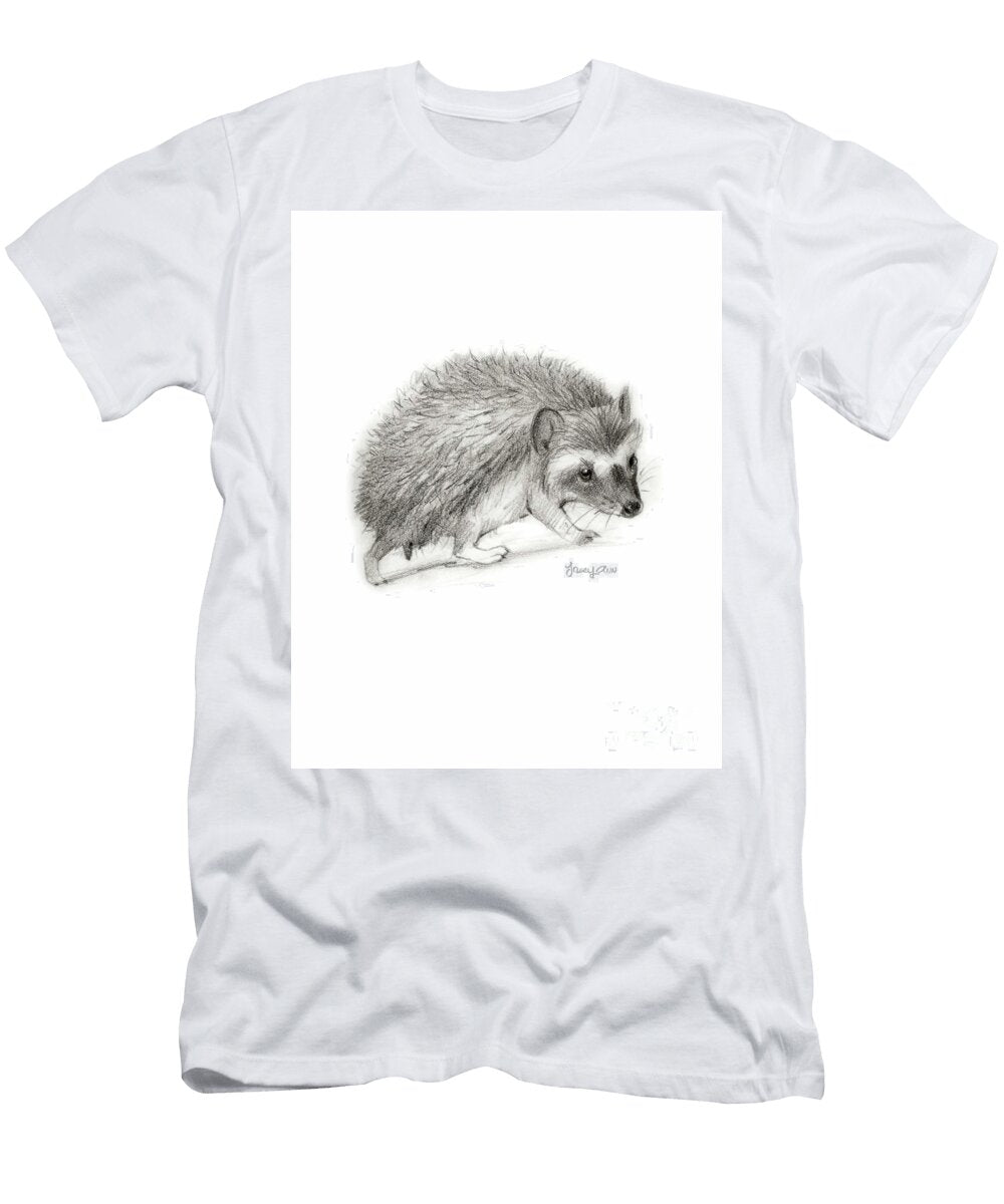 Thistle the Hedgehog Sketch Tracy Herrmann T-Shirt