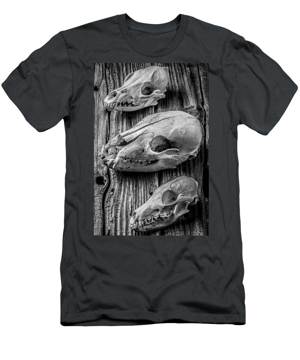Three Animal Skulls 2 Garry Gay T-Shirt