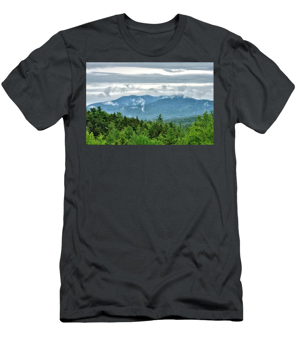 Three Sisters and Hedgehog Mountain White Mountains New Hampshire Brendan Reals T-Shirt