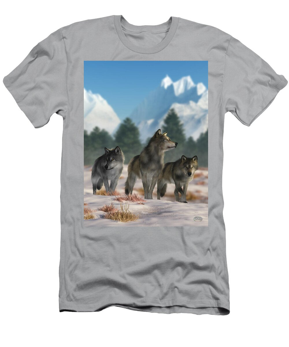 Three Wolves Daniel Eskridge T-Shirt