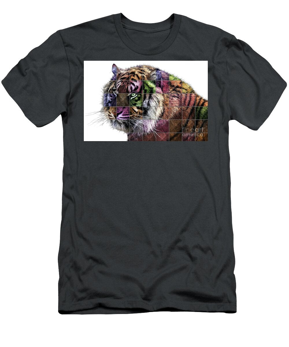 Tiger Pop Art Mary Bassett T-Shirt