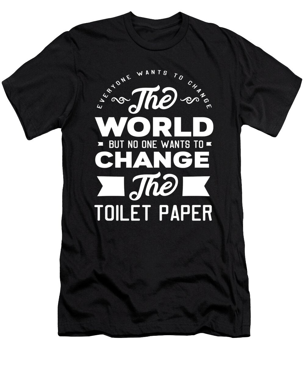 Toilet Roll Steven Zimmer T-Shirt