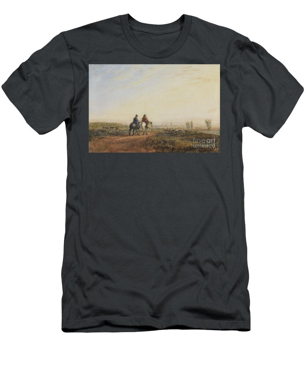 Travelers on the Road to Lancaster Celestial Images T-Shirt