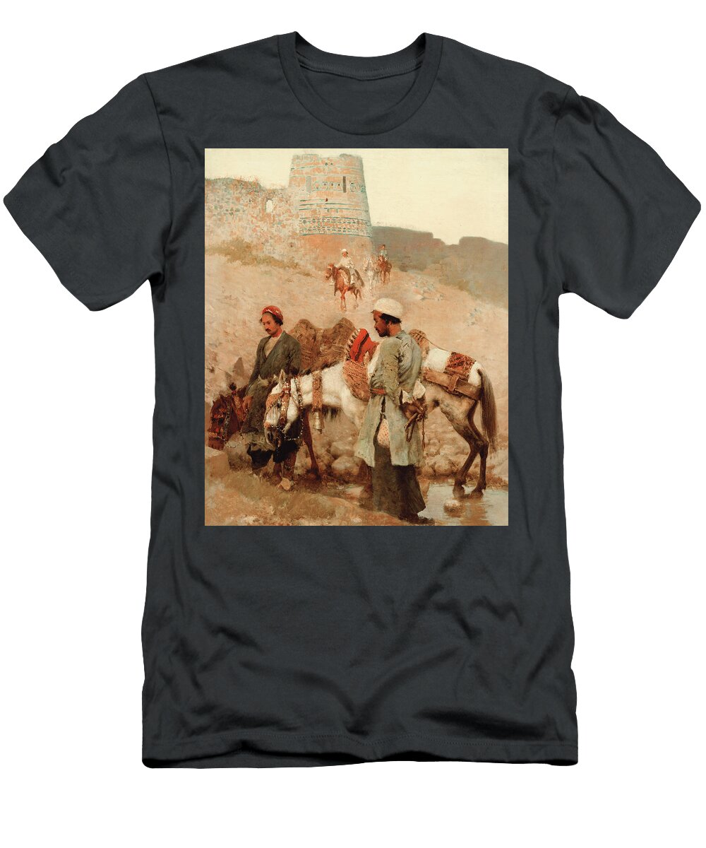 Traveling in Persia Edwin Lord Weeks T-Shirt