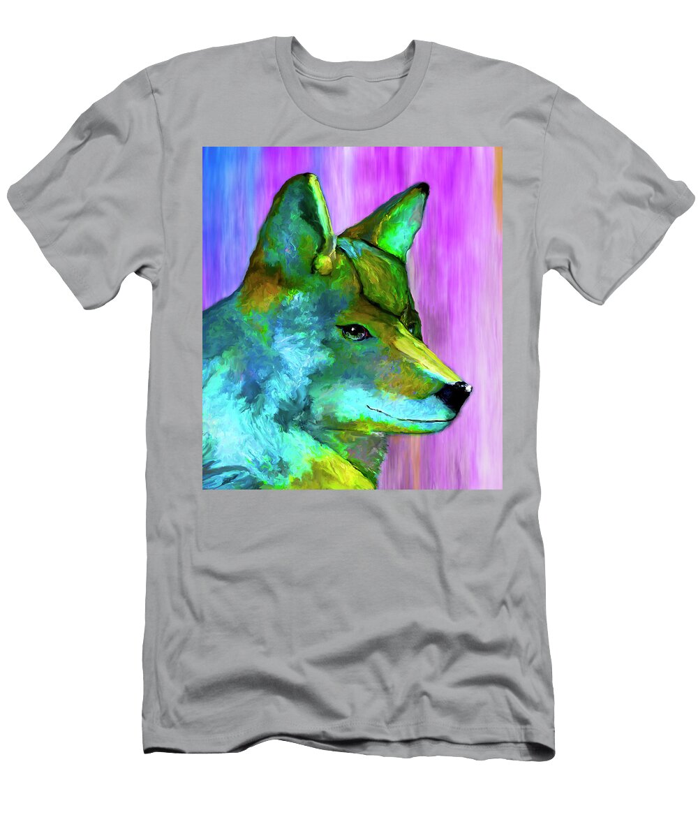 Trickster Coyote Rick Mosher T-Shirt