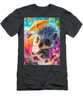 Tropical Vibes Summer Drink Porcupine Prickly Porcupine a Berry Bristle Brew Umbrel Cute Hedgehog Elmer Powers T-Shirt