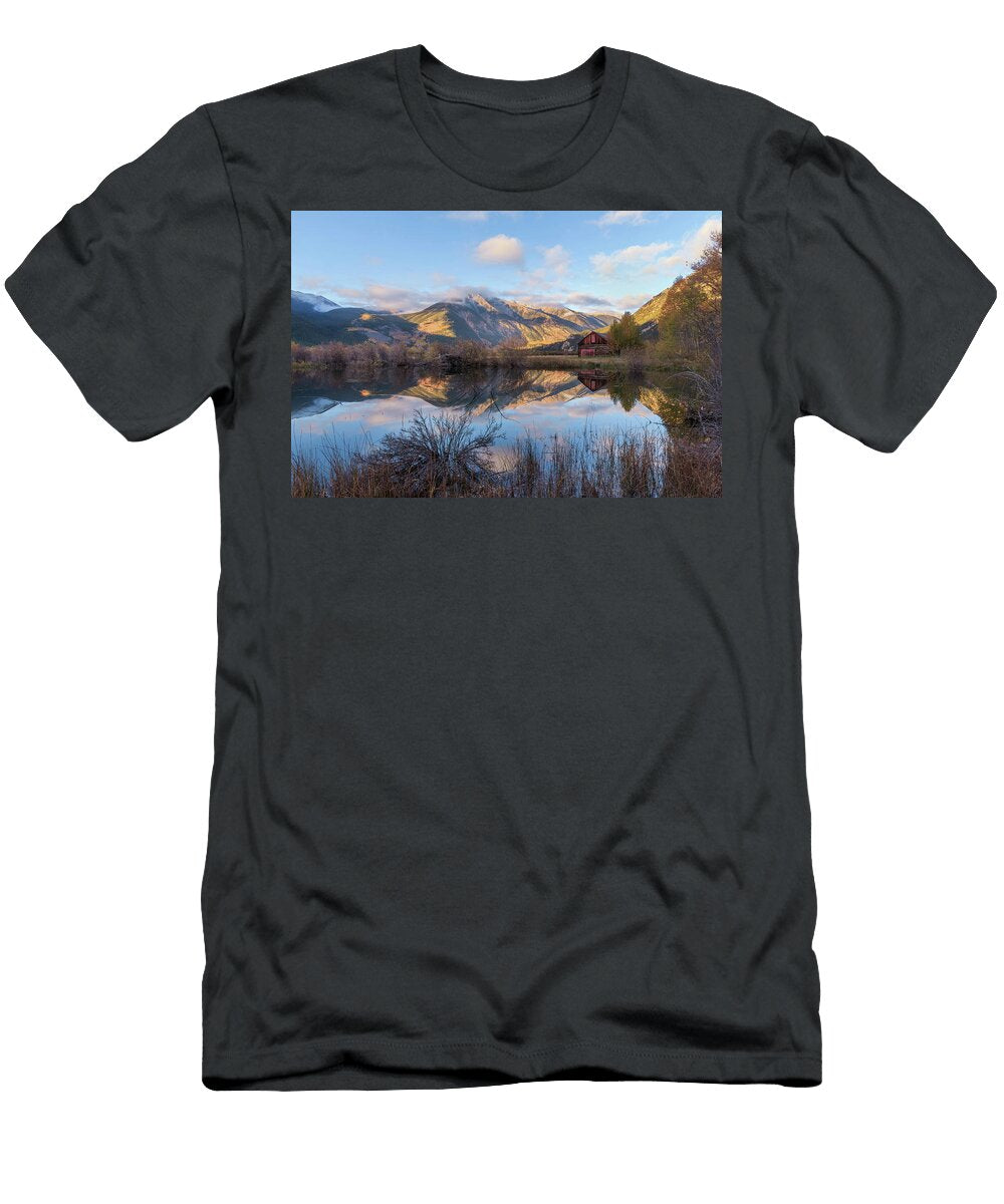 Twin Lakes Moody Sunrise Jennifer Grover T-Shirt