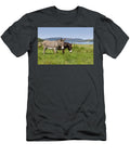 Two Donkeys Grazing on Grassland to Help with Conservation Scotland the Big Picture Natureplcom T-Shirt