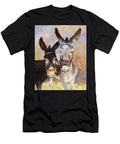 Two Donkeys Margaret Merry T-Shirt