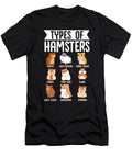 Types of Hamsters Cute Syrian Breed Funny Rodents 1 T-Shirt