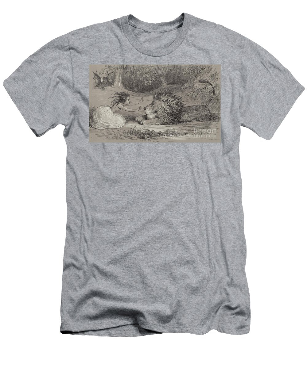 Una and the Lion Richard Doyle T-Shirt