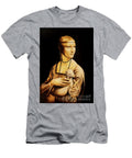 Unfinised Reproduction in Process of Painting Lady with an Ermine By Leonardo Da Vinci Graphic Effect Jozef Klopacka T-Shirt