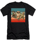 United States Map Salmon Bald Eagle Bison Coyote Maisie Jackson T-Shirt