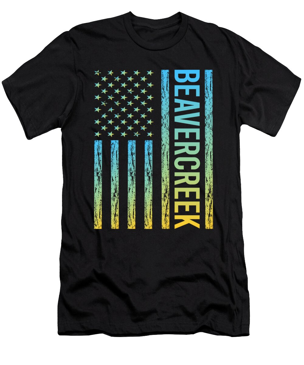 USA Flag Beavercreek Colin Swift T-Shirt