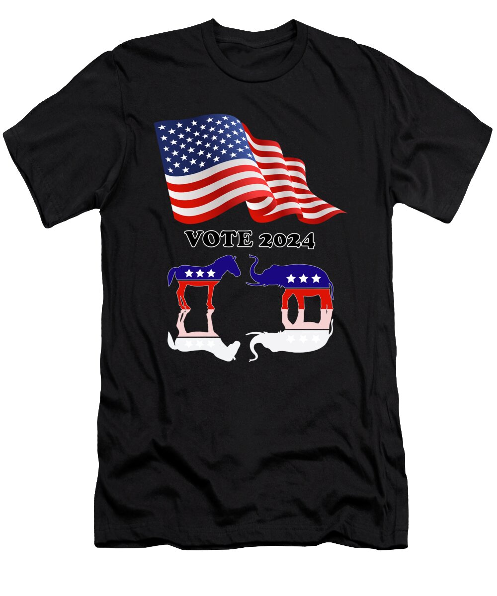 USA Vote 2024 X 300 Tom Adkins T-Shirt