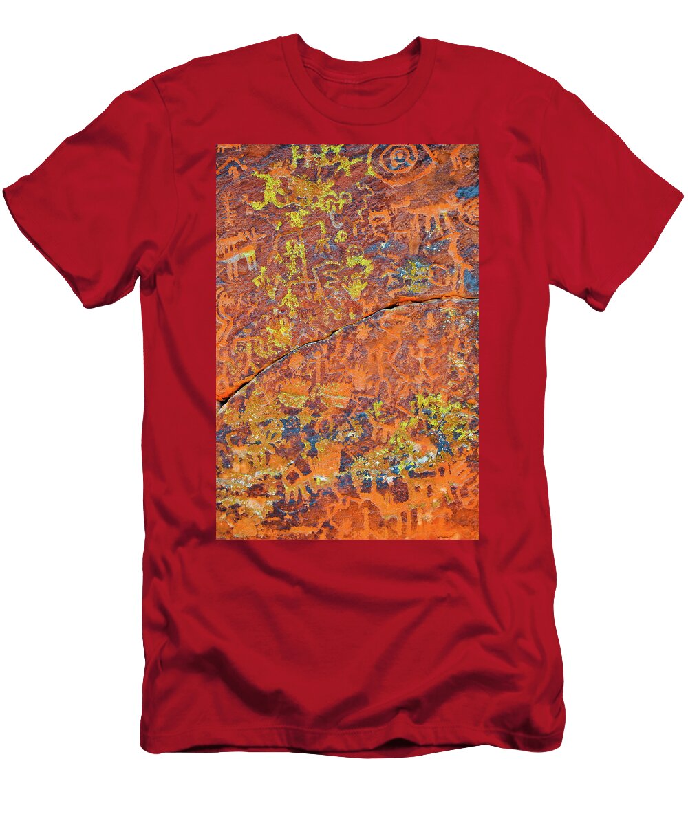 V Bar V Heritage Site Petroglyphs Panel Kyle Hanson T-Shirt