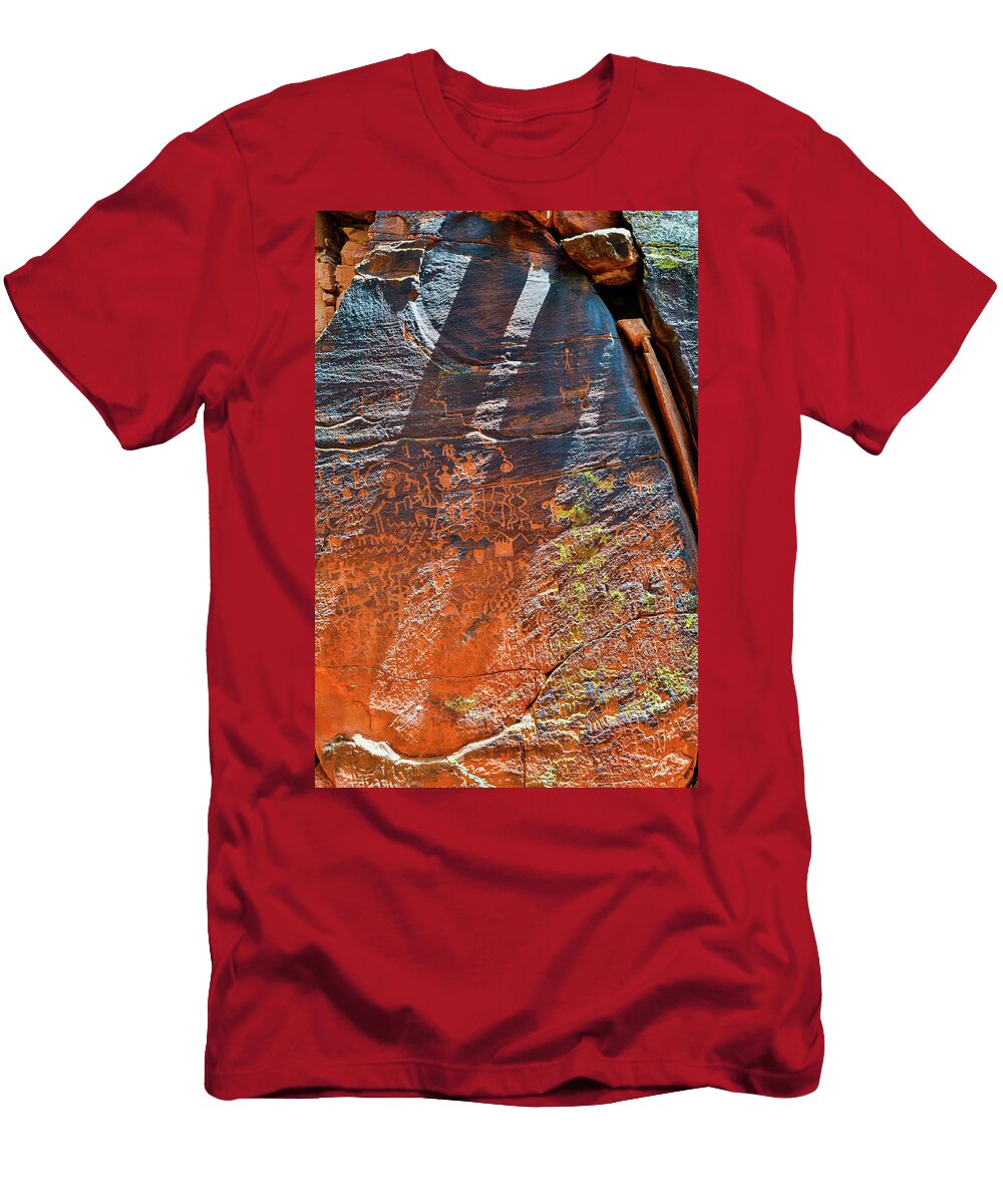 V Bar V Petroglyph Calendar Kyle Hanson T-Shirt